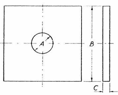 BS 3410 Table 11 Washers