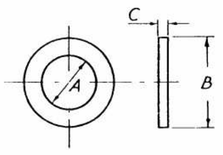 BS 3410 Table 7 Washers