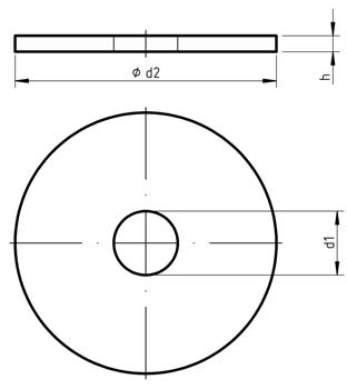 DIN 440 R Washers for use in timber constructions