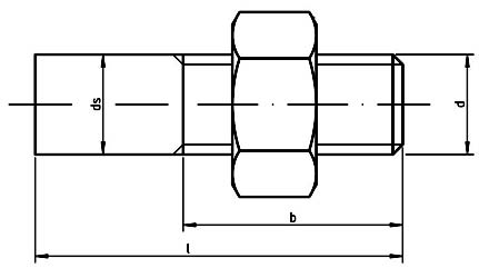 DIN 525 Welding studs