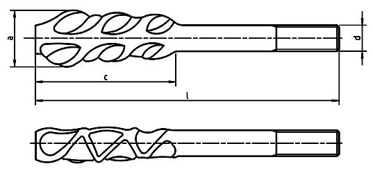 DIN 529 E Anchor Bolts