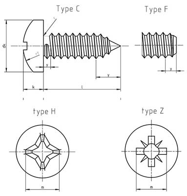 DIN 7981 F