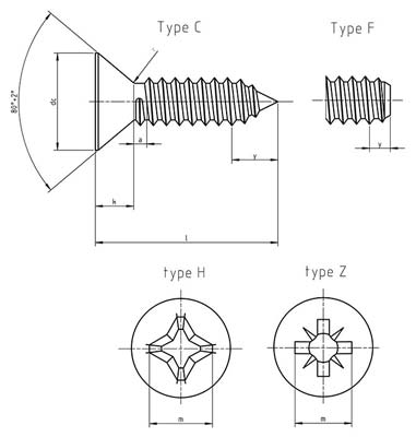 DIN 7982 F