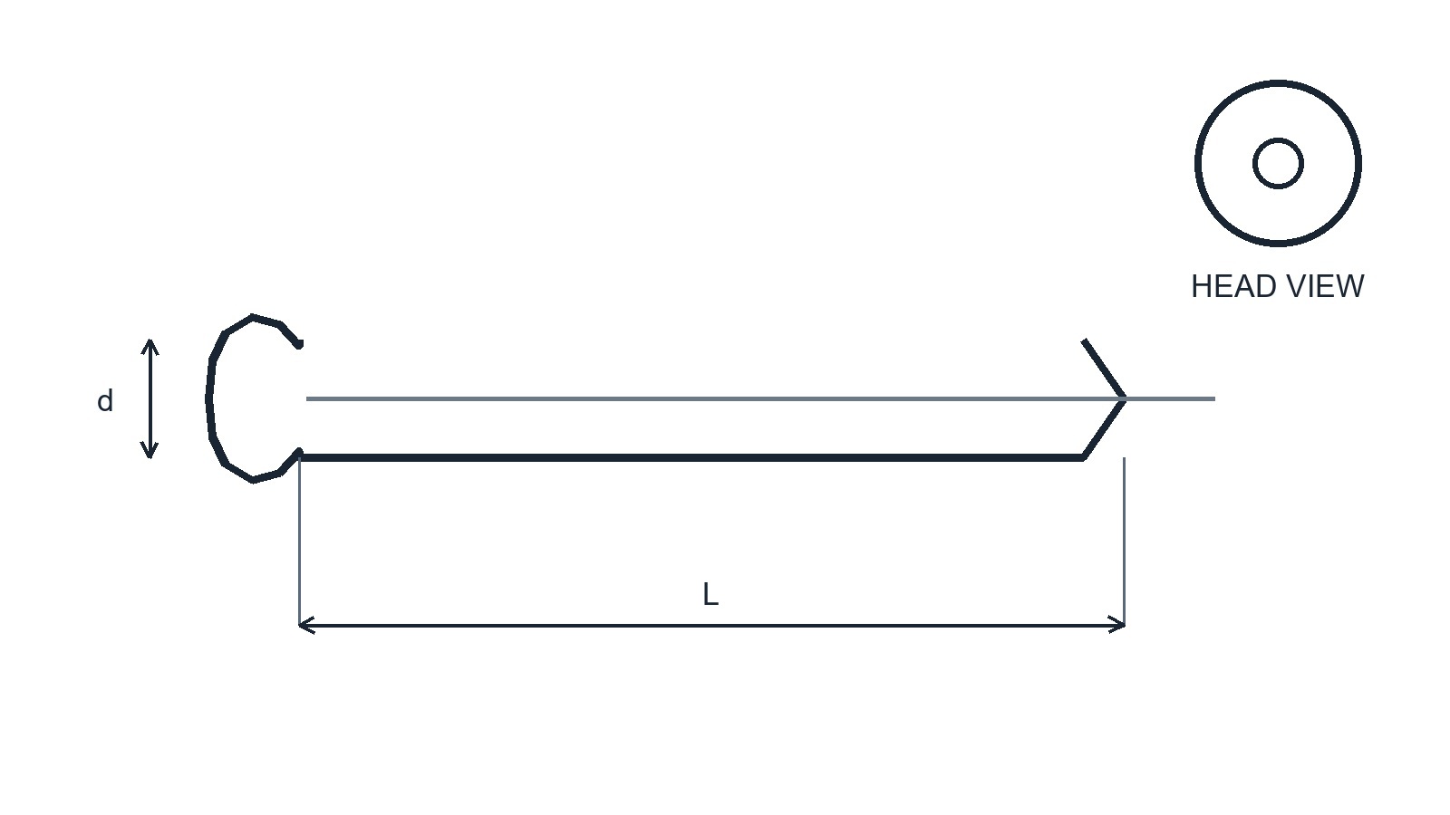 IFI 123 Drive Pin Blind Rivets technical drawing: IFI-123 covers drive-pin blind rivets. A pin expands the tubular body on the blind side. Drawing identifies body diameter, head diameter and length.